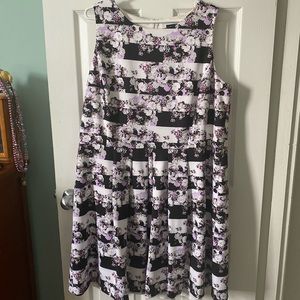 Knee length baby doll dress